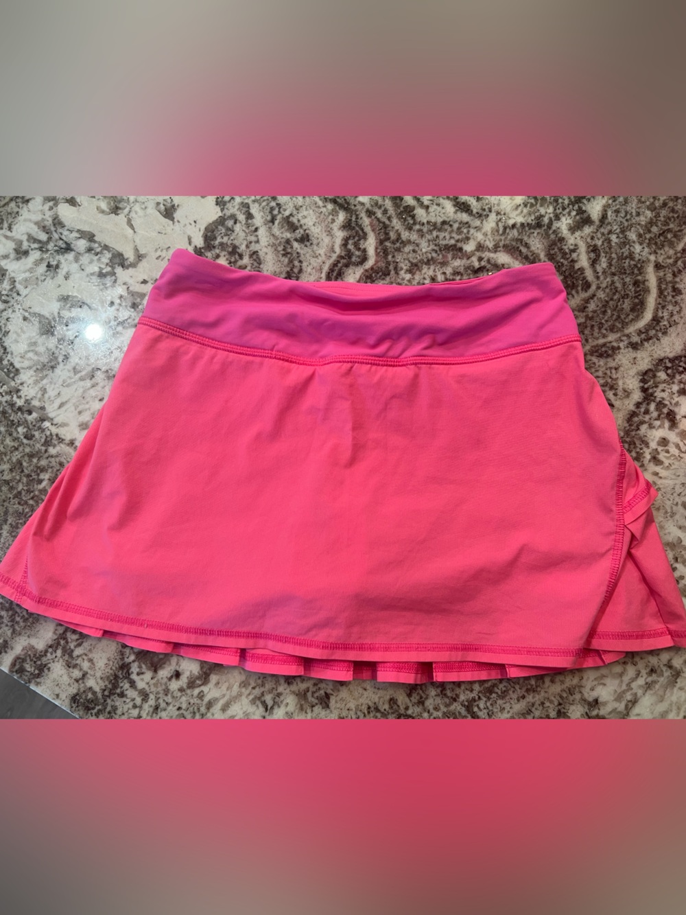 Lululemon Pace Setter Rare Pink Skirt